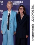 Small photo of London, England, UK-October 6, 2022: Tilda Swinton, Joanna Hogg attend "The Eternal Daughter" UK premiere at the 66th BFI London Film Festival at The Royal Festival Hall. Credit: Loredana Sangiuliano