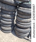Small photo of motorcycle tires, retread, tyre, tire