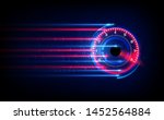 download progress bar or round... | Shutterstock .eps vector #1452564884