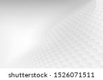 abstract embossed hexagons or... | Shutterstock .eps vector #1526071511