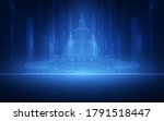 scanning view of the interface... | Shutterstock .eps vector #1791518447
