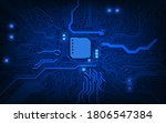 computer circuit board.... | Shutterstock .eps vector #1806547384