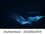 ai artificial intelligence wave ... | Shutterstock .eps vector #2018562554