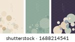 geometric background with... | Shutterstock .eps vector #1688214541