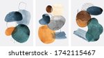 abstract art background with... | Shutterstock .eps vector #1742115467