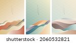 japanese background with line... | Shutterstock .eps vector #2060532821