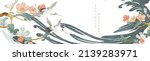 crane birds vector. japanese... | Shutterstock .eps vector #2139283971