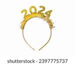 New year 2024. the headband of...