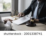 Small photo of Attorney gives the client a pen to sign a contract admitting fraud, lawyer admits a fraud case in which client is a victim and will sue defendant who is a commercial partner. Fraud litigation concept.