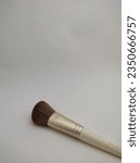 Small photo of August 20,2023 this brush is often used to apply eye shadow to mix the aye shadow at the end of the eyelid so that it looks beautiful