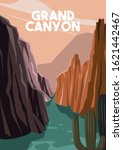 Grand Canyon Arizona Vector...