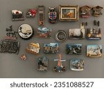 Small photo of a tacky world Tourist souvenir magnet for fridge decorations