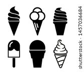 Ice Cream Icons Set   Stock...