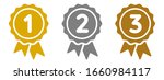 medal set icon  gold  silver... | Shutterstock .eps vector #1660984117