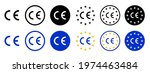 ce standard mark set logo icons ... | Shutterstock .eps vector #1974463484