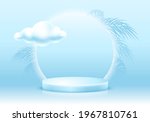 3d scene with products display... | Shutterstock .eps vector #1967810761