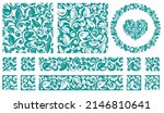 set of floral design elements.... | Shutterstock .eps vector #2146810641