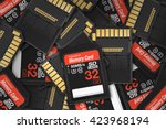 Generic Sd Memory Card Pile