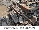Small photo of Bricks morbid beauty decay ancient