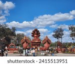 Small photo of Wat Pa Dong Nong Tan, Udon Thani Province. A charming Buddhist temple, it is a spiritual place where the teachings of Buddhism are disseminated to practitioners.
