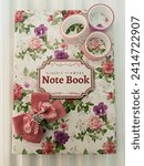 Note book pink vintage journal