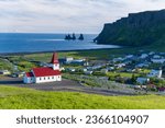 Small photo of Vik i Myrdal Church in Iceland