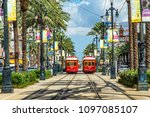 Small photo of NEW ORLEANS, USA - JULY 17: New Orleans Streetcar Line, July 17, 2013. Newly revamped after Hurricane Katrina in 2005, the New Orleans Streetcar line began electric operation in 1893.