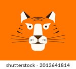 cartoon tiger image design... | Shutterstock .eps vector #2012641814