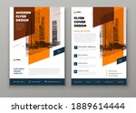 flyer template layout design.... | Shutterstock .eps vector #1889614444