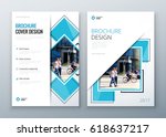 brochure template layout design.... | Shutterstock .eps vector #618637217