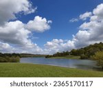 Small photo of leisurely lakeside hiking, exploring the beauty of the landscape, English countryside provides endless opportunities for photography, every turn seems to reveal a picturesque scene worthy of capturing