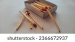 Small photo of Matchbox and matchsticks Matchbox Matchsticks