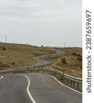Small photo of Twisty country roads in Cyprus