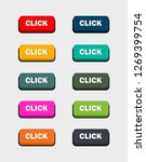 click here button set   vector. ... | Shutterstock .eps vector #1269399754
