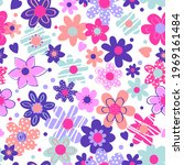 fashion colorful wallpapers.... | Shutterstock .eps vector #1969161484