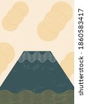 trendy minimal poster with... | Shutterstock .eps vector #1860583417