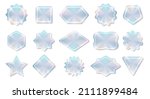 holographic glossymetal emblems.... | Shutterstock .eps vector #2111899484