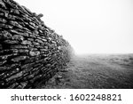 Dry Stone Wall Trails Off Into...