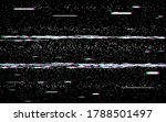 glitch rewind on black backdrop.... | Shutterstock .eps vector #1788501497