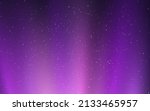 northern lights. beautiful... | Shutterstock .eps vector #2133465957
