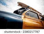 Classic Car Woody Surf Wagon