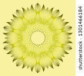 mandala style vector shapes.... | Shutterstock .eps vector #1301466184