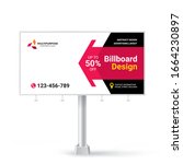 billboard  banner design ideas... | Shutterstock .eps vector #1664230897