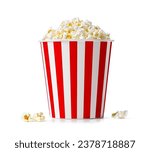 Popcorn in red and white...