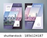 flyer design  leaflet cover... | Shutterstock .eps vector #1856124187
