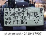 Small photo of On Monday January 8th, 2024, the farmers' demonstrationsstrike over the traffic lights took place in parts of Germany. We as a photo team were also out and about in Troisdorf on Monday.
