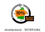 black friday  | Shutterstock .eps vector #507891481