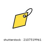 coupon line icon. vector symbol ... | Shutterstock .eps vector #2107519961