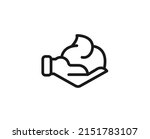 shaving foam  flat icon. single ... | Shutterstock .eps vector #2151783107