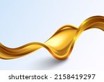 background with golden wave... | Shutterstock .eps vector #2158419297